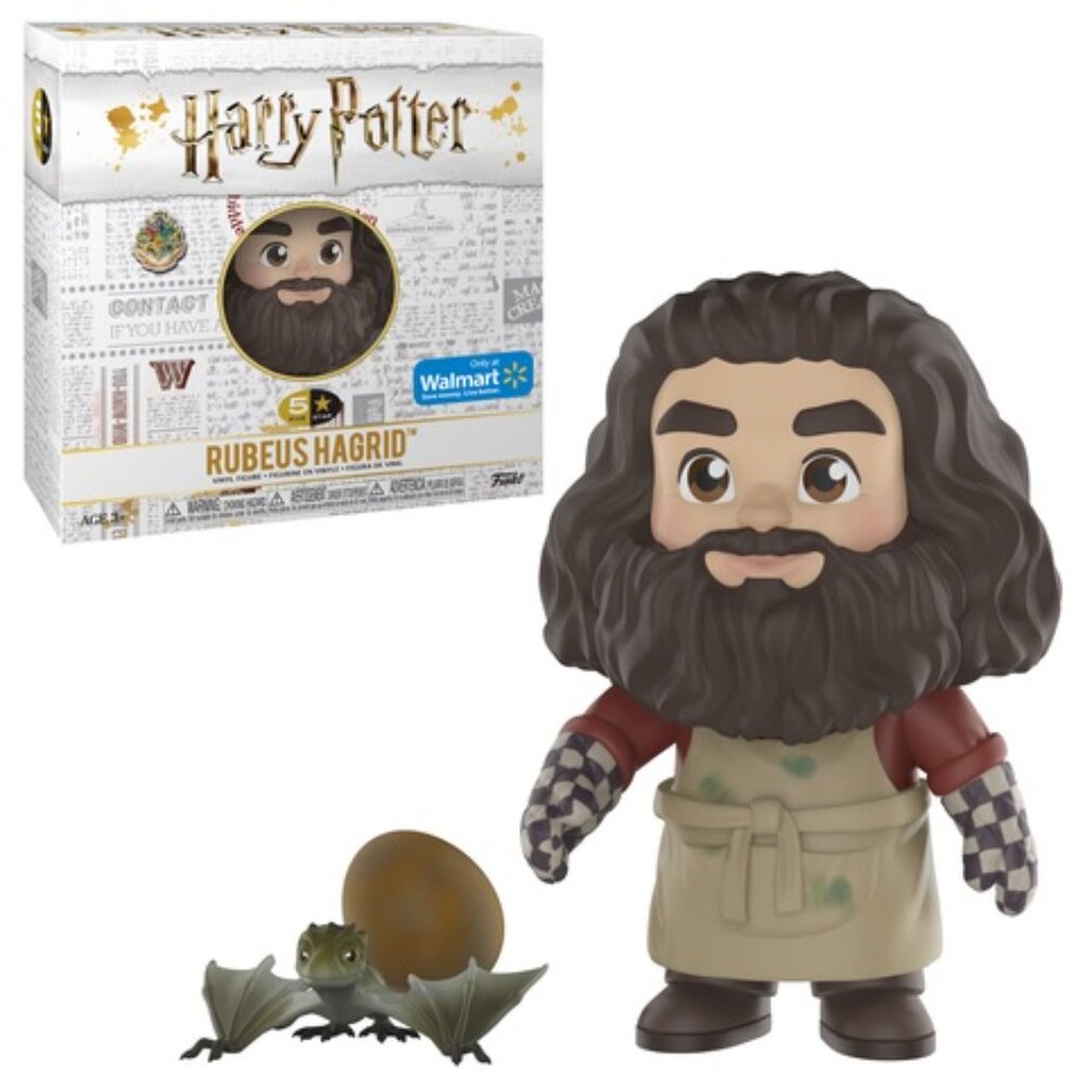 Funko Five 5 Star Wizarding World Figure - Rubeus Hagrid with dragon